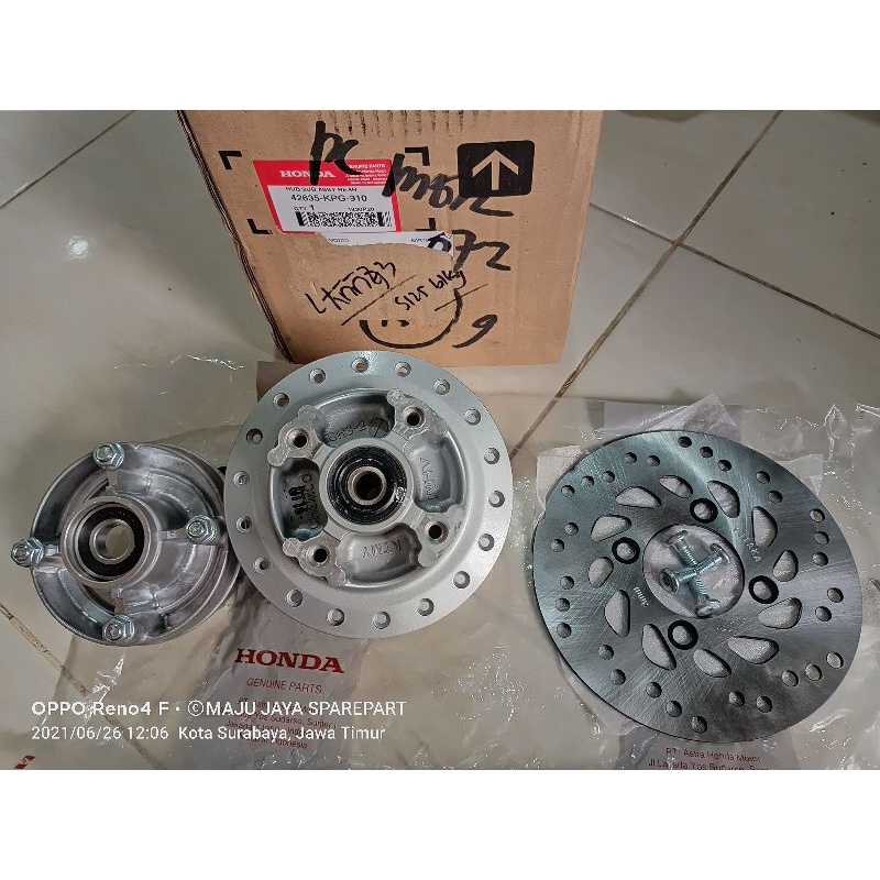 TROMOL SUPRA X125 DD ORIGINAL SET PNP GL MP TIGER