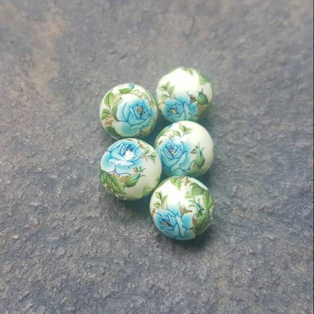 Manik Tensha Jepang Blue rose isi 5