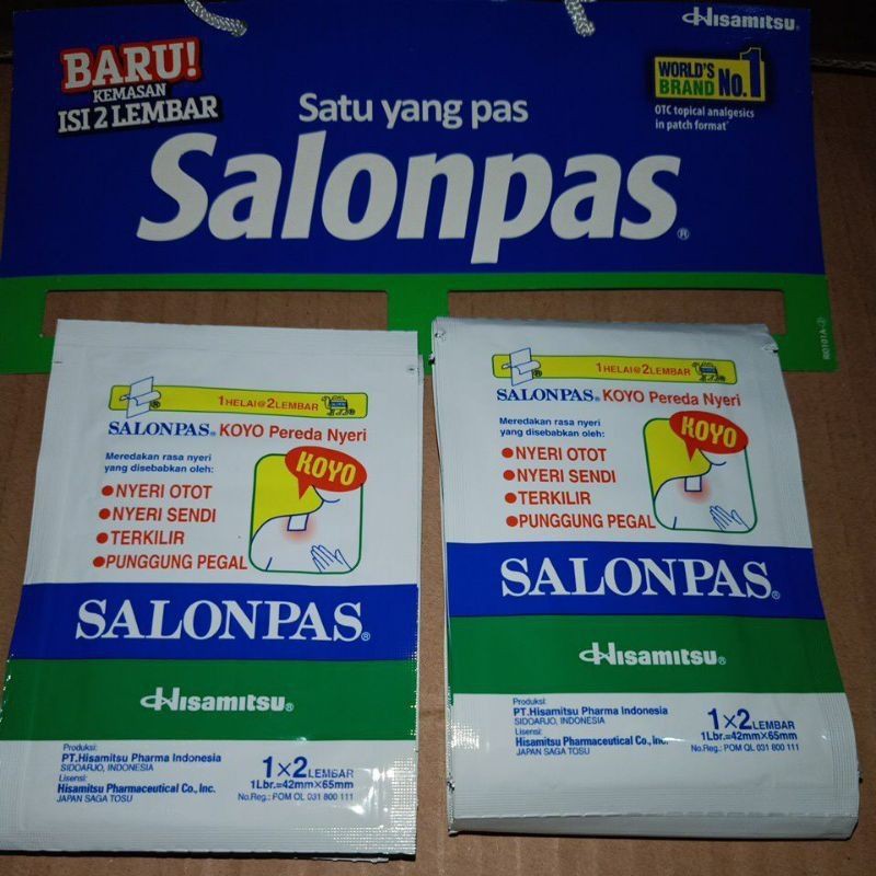 Salonpas Renteng 10 x 2s