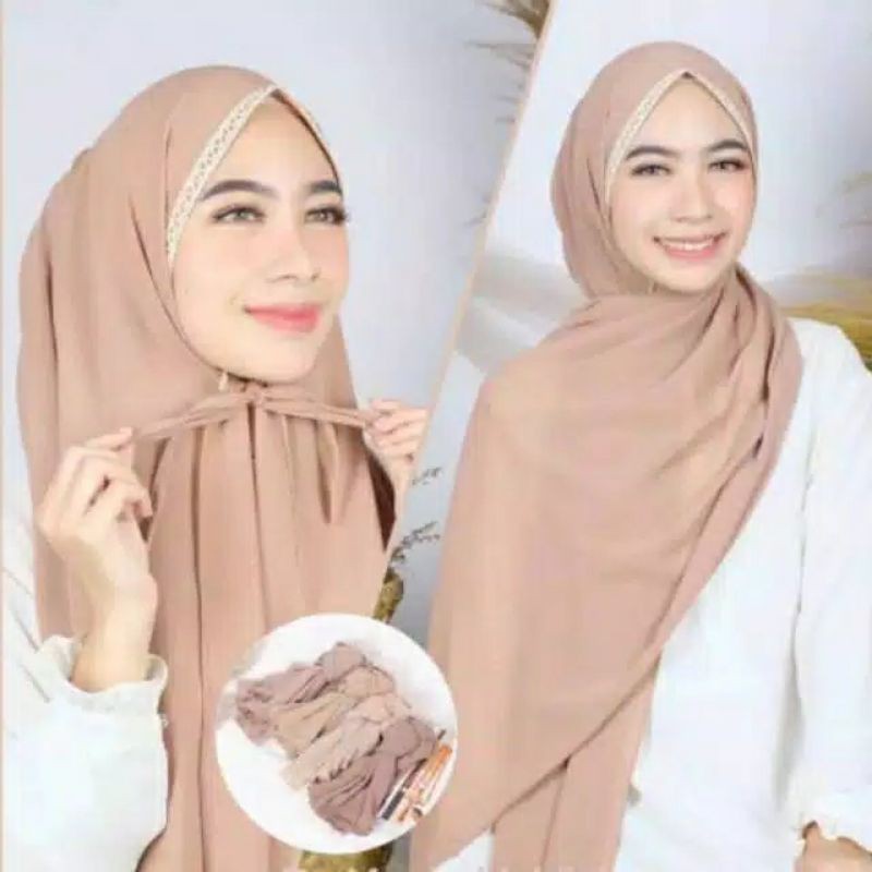 Pashmina Renda Tali / Pashmina Renda Tali Diamond