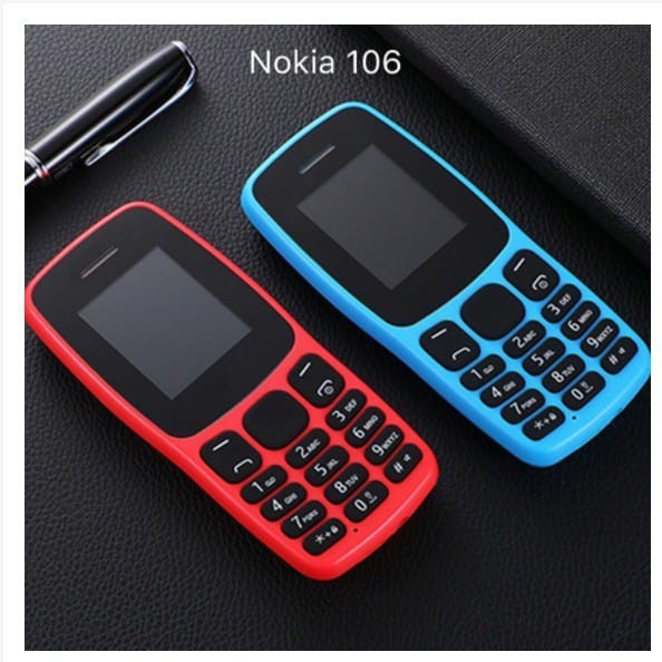 HP Nokia 106 HANDPHONE NOKIA 106 2018 JADUL BARU NEW DUAL SIM-1