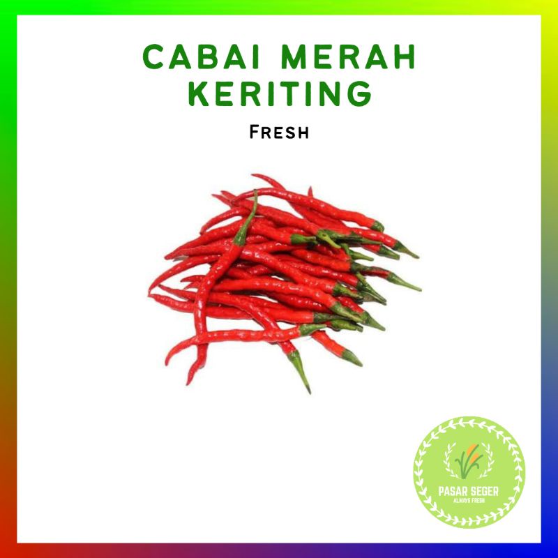 

CABAI / CABE MERAH KERITING [100g]