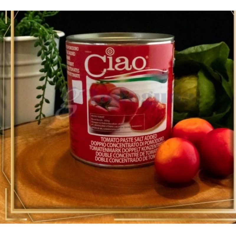 

Ciao tomato pasta/pasta tomat 800 gram