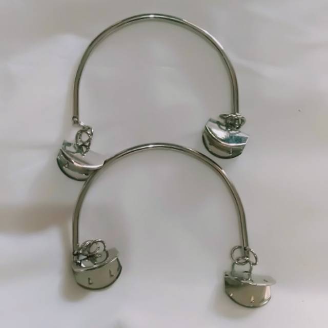 Handel besi jepit cocok untuk tas tgn macrame dan rajut