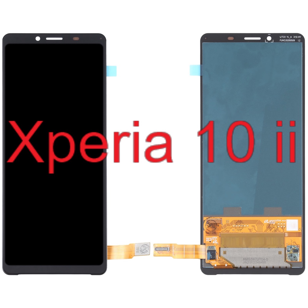Original LCD plus TouchScreen - Sony Xperia 10 ii - XQ-AU51 - XQ-AU52 - SO-41A