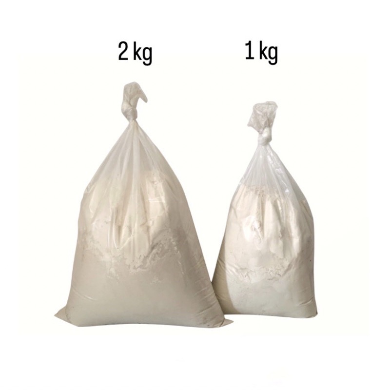 (2 Kg) Kapur Dempul / Kayu Dempul Pemakaian Air