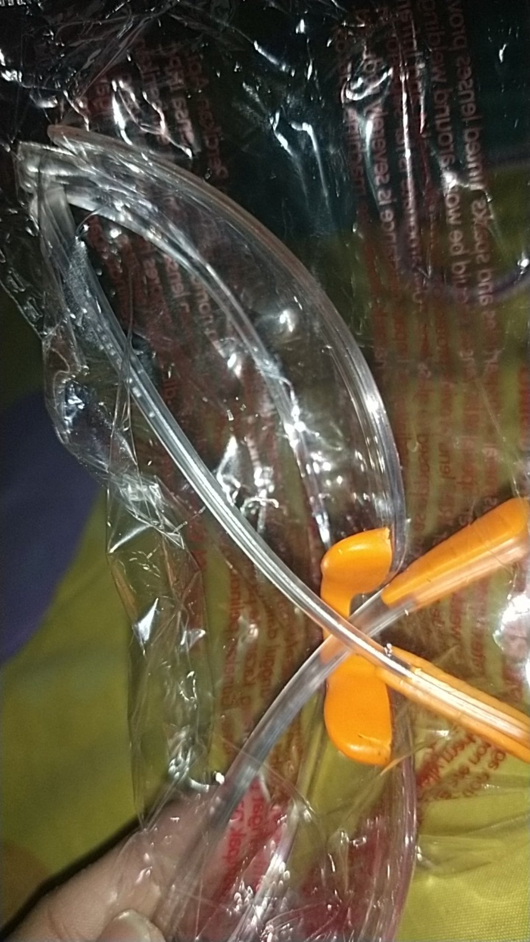 K222 Kacamata Safety Fashion Clear Bening Transparan