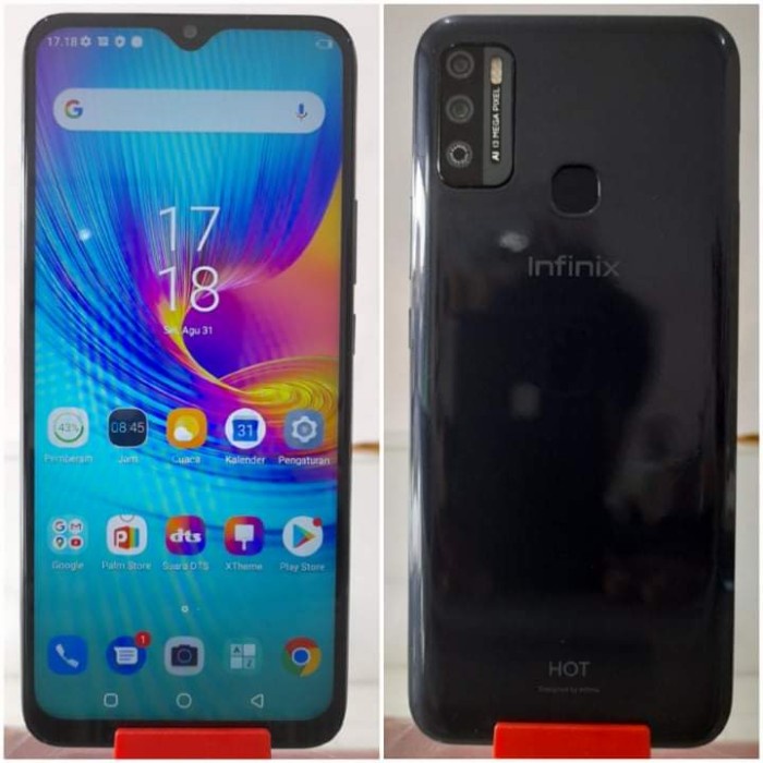 INFINIX HOT 9 PLAY RAM 4/64 FULLSET MULUS NO MINUS
