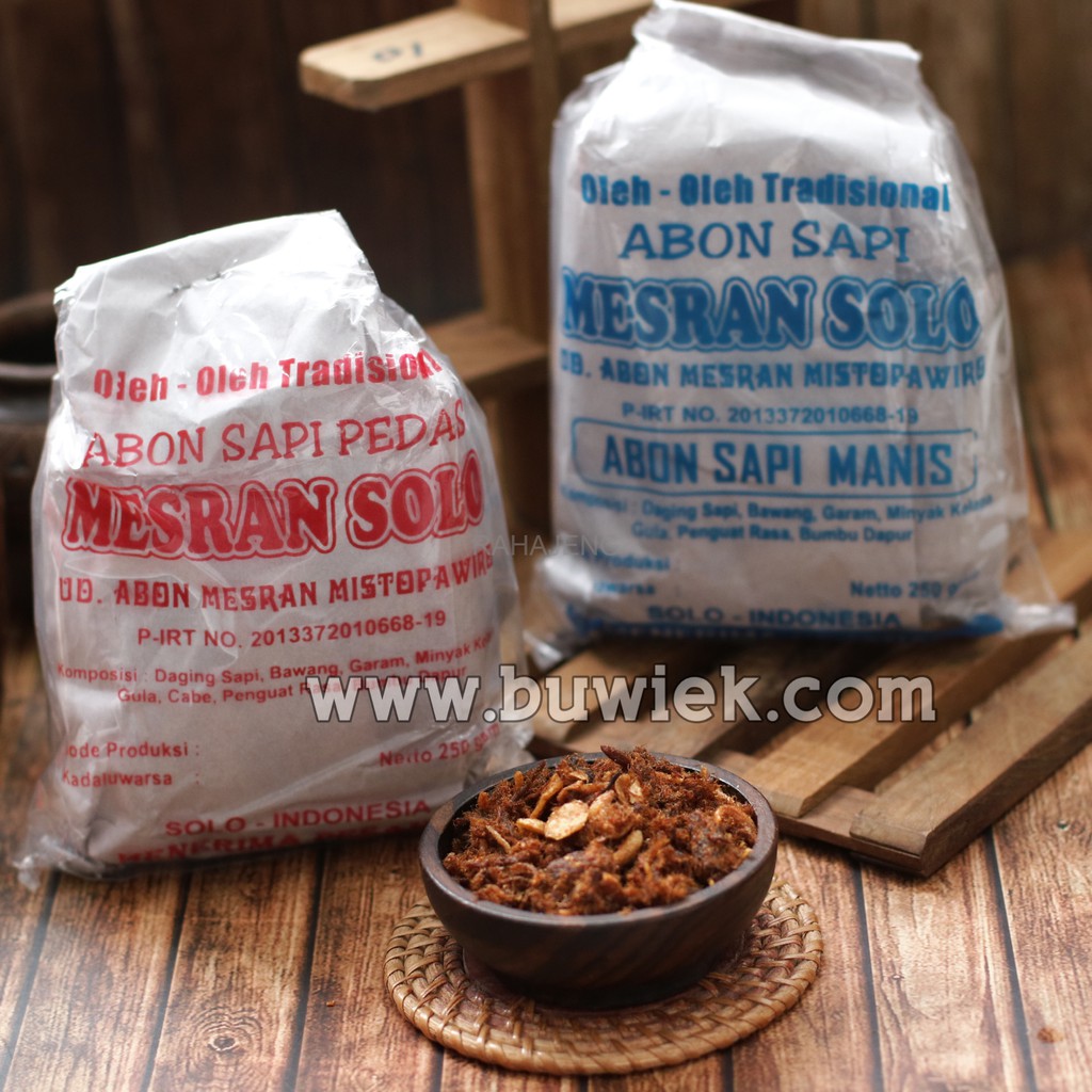 

Abon Sapi Pedas 250gram