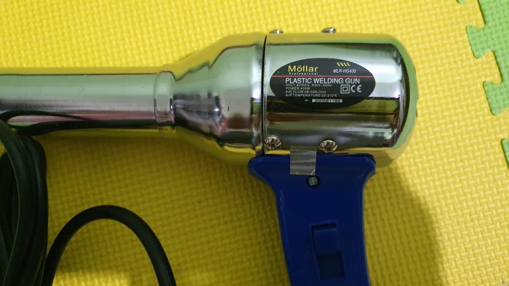 Plastic Welding Torch Gun - Hot Gun Plastik - Alat Las Plastik - Heat Gun Mollar