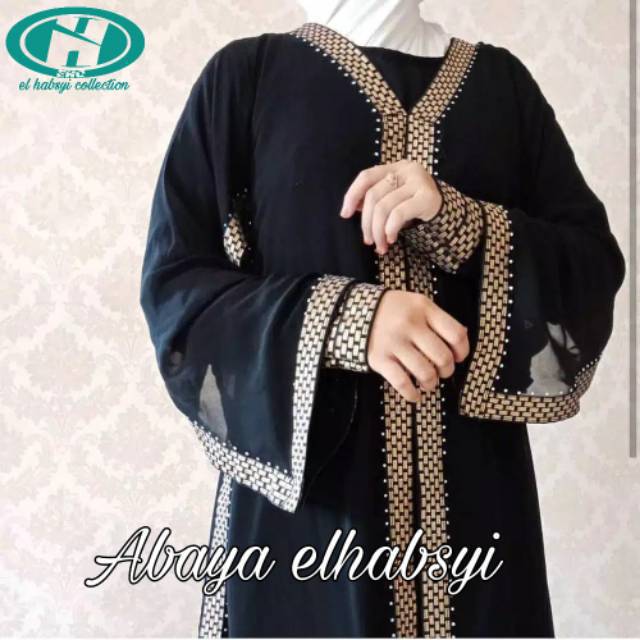 Jual Exclusive Abaya Gamis Muslim Renda Kotak Gamis Maxi Dress Arab