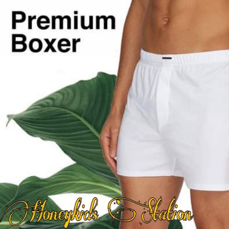 RELAXED Celana Boxer Katun Pria Wanita