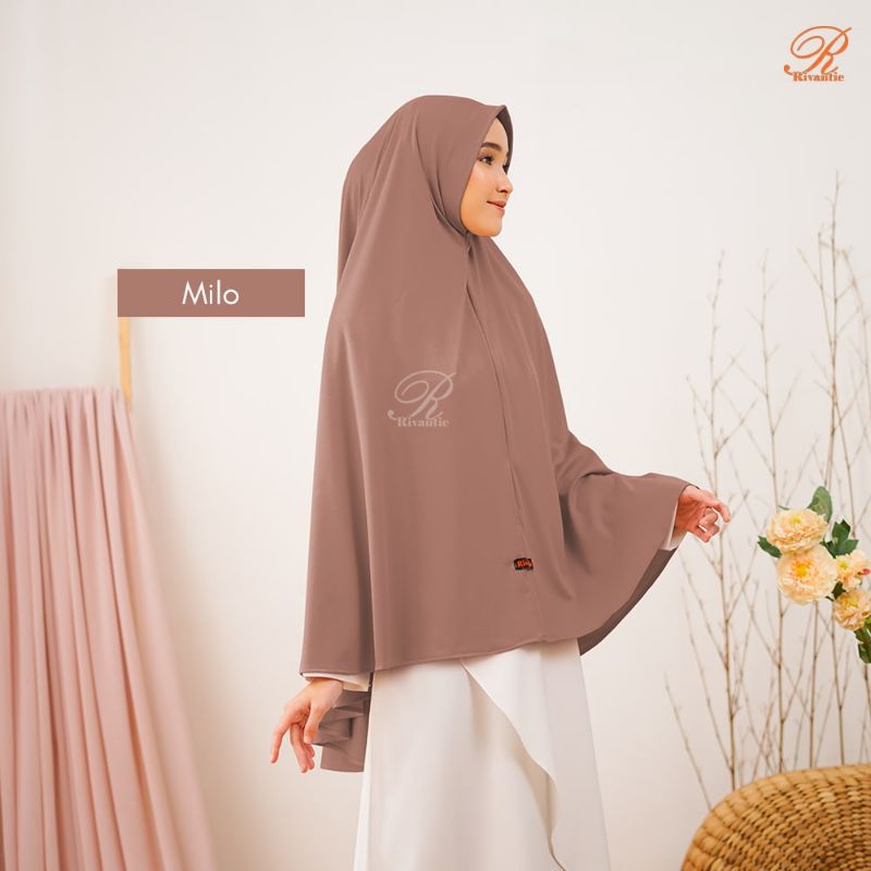 HIJAB INSTAN JUMBO NON PAD &amp; JUMBO PAD  BY RIVANTIE