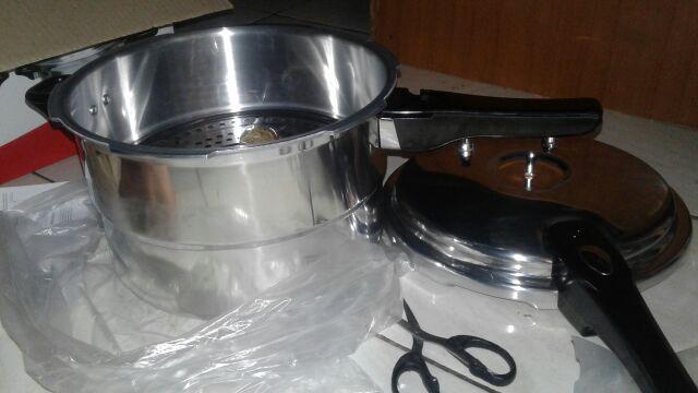 Presto Trisonic 8 Liter Panci Presto Bagus Dan Murah Safety Cover Lock