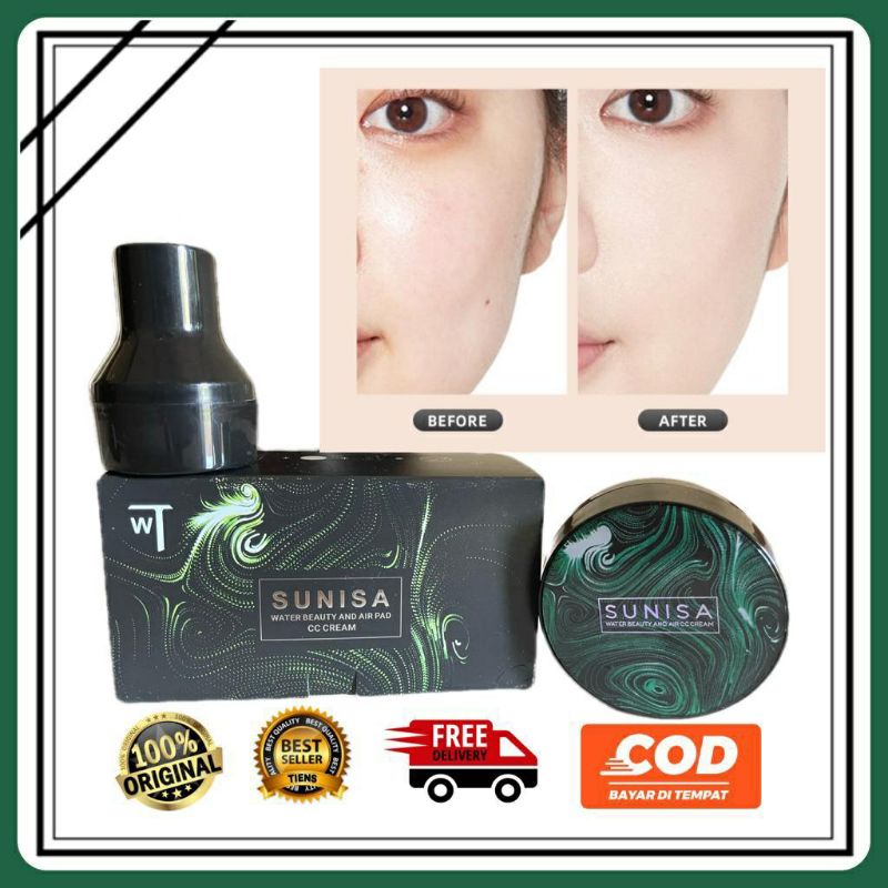 COD 100% ORIGINAL SUNISA MUSHROOM HEAD AIR CUSHION | CC CREAM SUNISA BB Cushion WATERPROOF