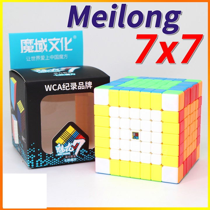 Rubik 7x7 Stickerless Moyu Meilong - Rubik 7x7x7 Moy