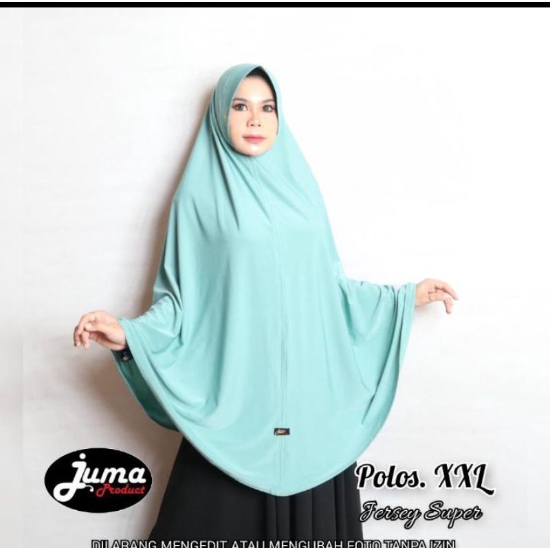 jilbab jumbo polos xxl ori juma