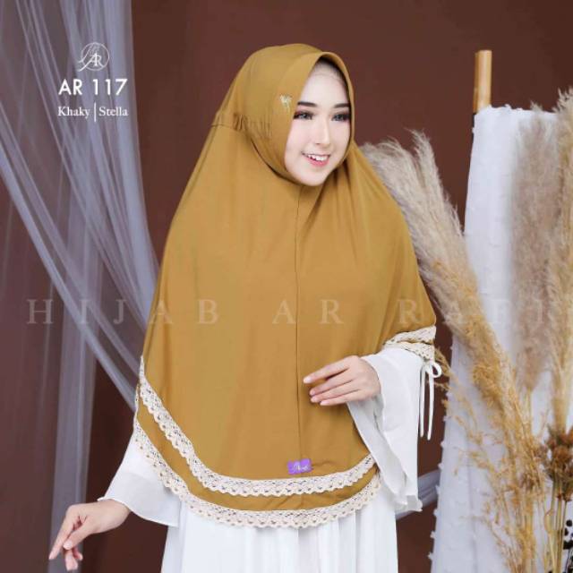NIFA AR RAFI - AR 117 - HIJAB AR RAFI TALITA RENDA JUMBO