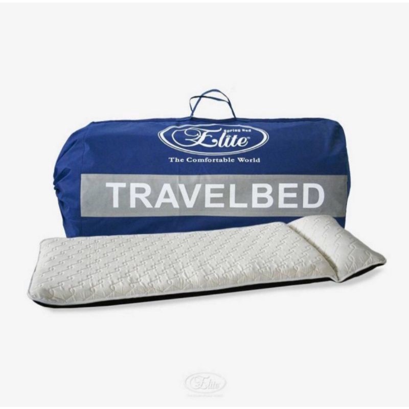 TRAVEL BED ELITE 120×190 - TRAVEL BED ELITE 90×190 - KASUR GULUNG INCLUDE TAS