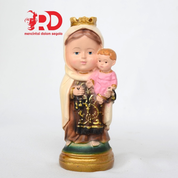 Patung Maria Bunda Karmel Mini 10 cm