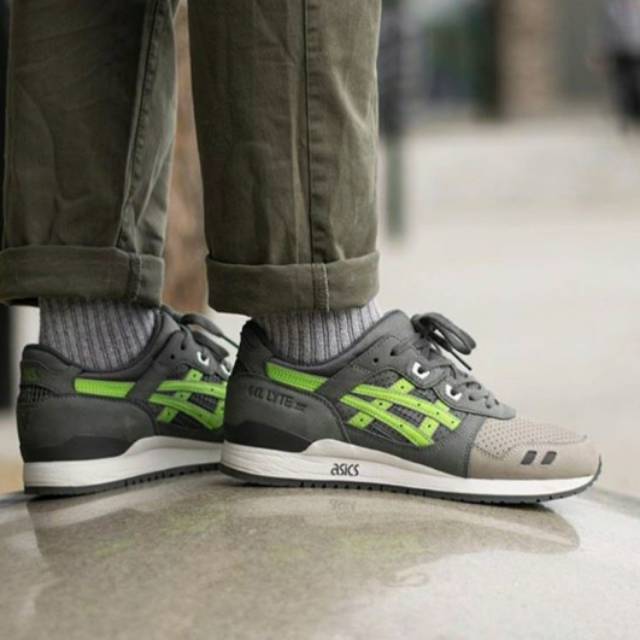 gel lyte iii super green