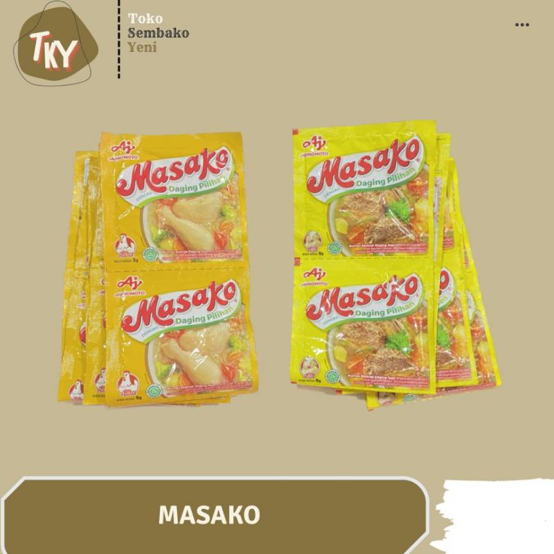 

Masako Rasa Sapi/Rasa Ayam 1 renceng (isi 12 pcs)