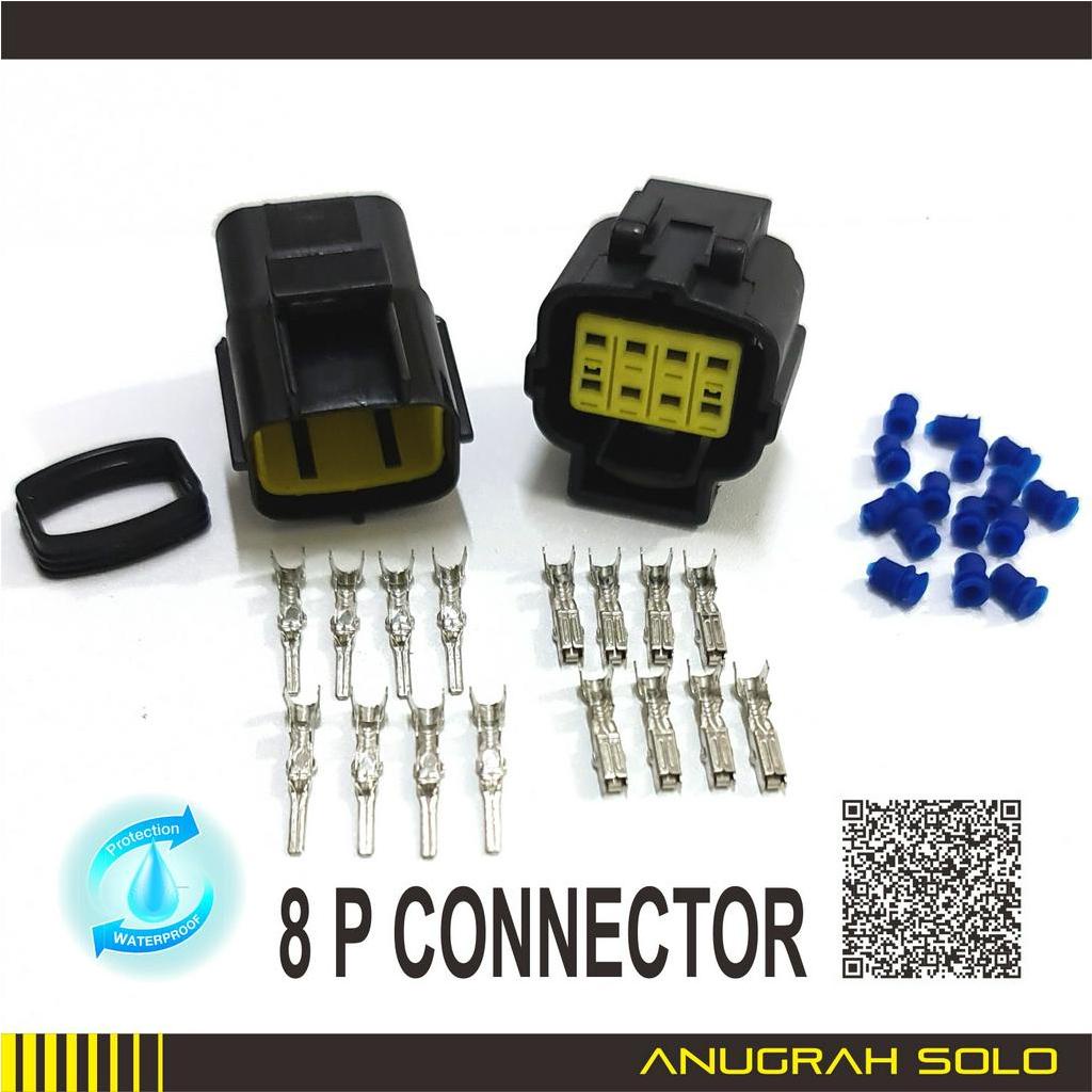 Waterproof Connector Konektor Kabel Tahan Air 8Pin