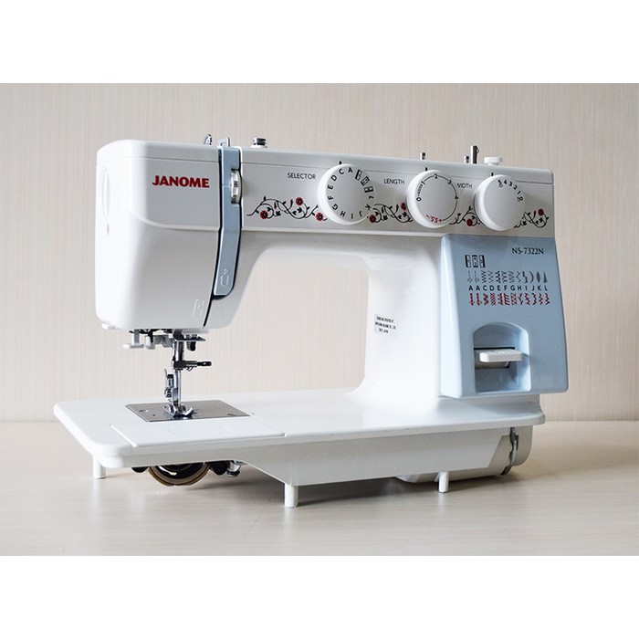 Promo Mesin Jahit Janome Ns 7322 Multifungsi (Semi Portable)