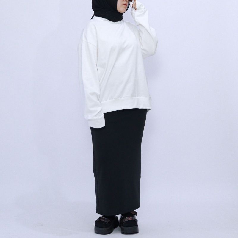 JAKET SWEATER WANITA POLOS sweater