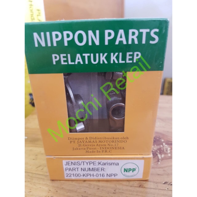 Pelatuk Klep Kharisma/Supra X 125 Karbu NPP