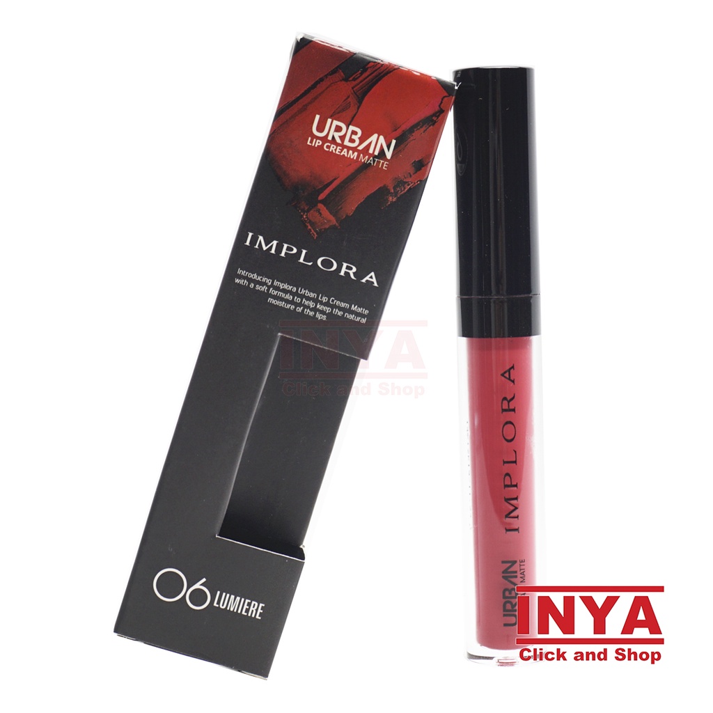 IMPLORA URBAN LIP CREAM MATTE 06 LUMIERE 2.9gr