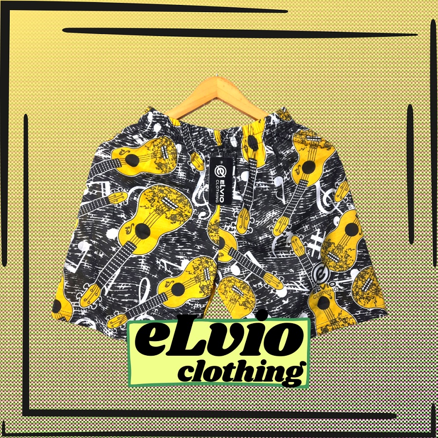 Celana boxer distro premium elvio clothing | Celana pendek | Celana distro