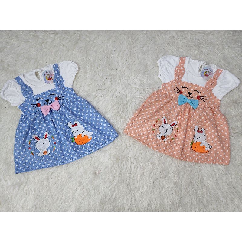 baju bayi perempuan dress babygirl hsn8