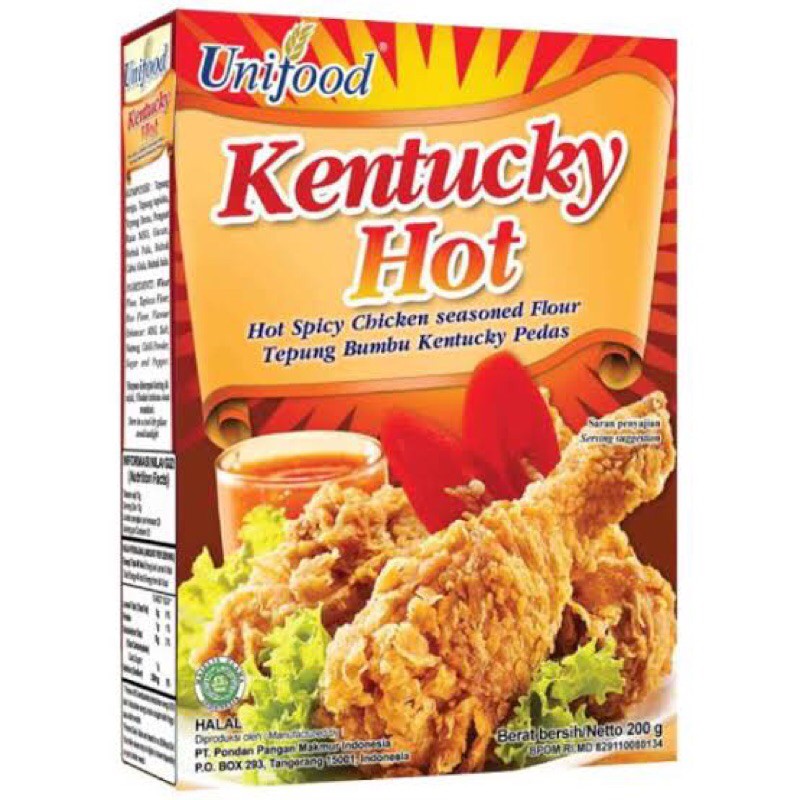 

Pondan Tepung Kentucky Hot