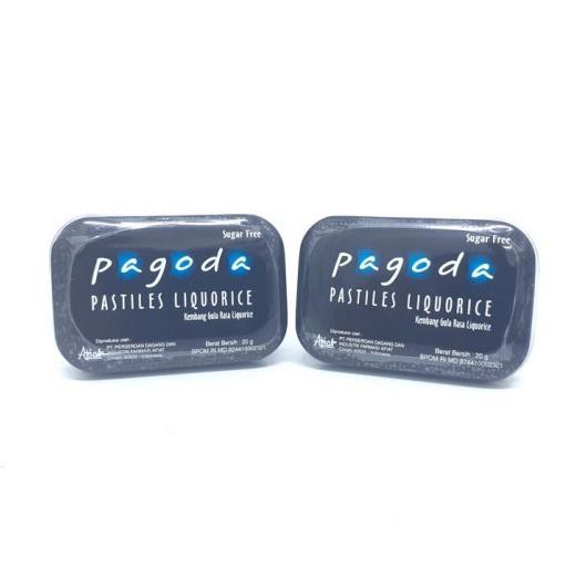 

Terbaru Permen Pagoda Pastiles Liquorice 20Gr