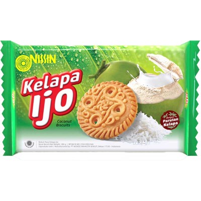 

biskuit nissin kelapa ijo 280 gram