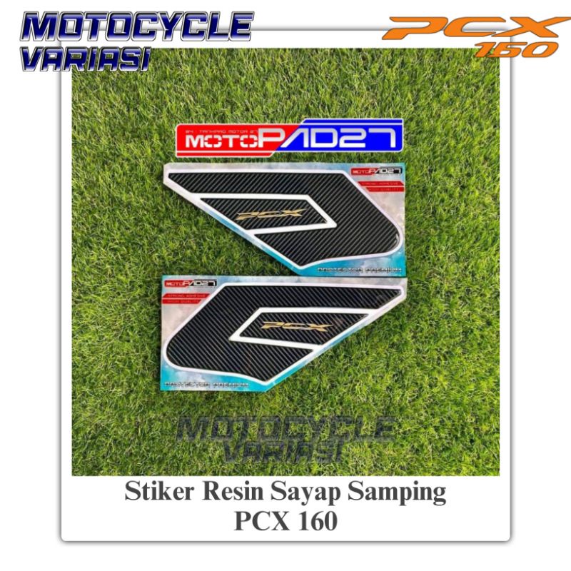 Stiker PCX 160 Stiker Sayap PCX 160 Stiker Body Samping PCX 160 Resin Premium