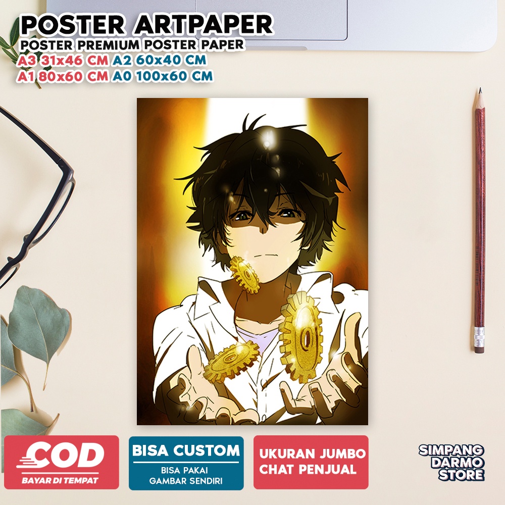 Jual TOKO POSTER DARMO STORE Poster Oreki Houtarou Karakter Anime