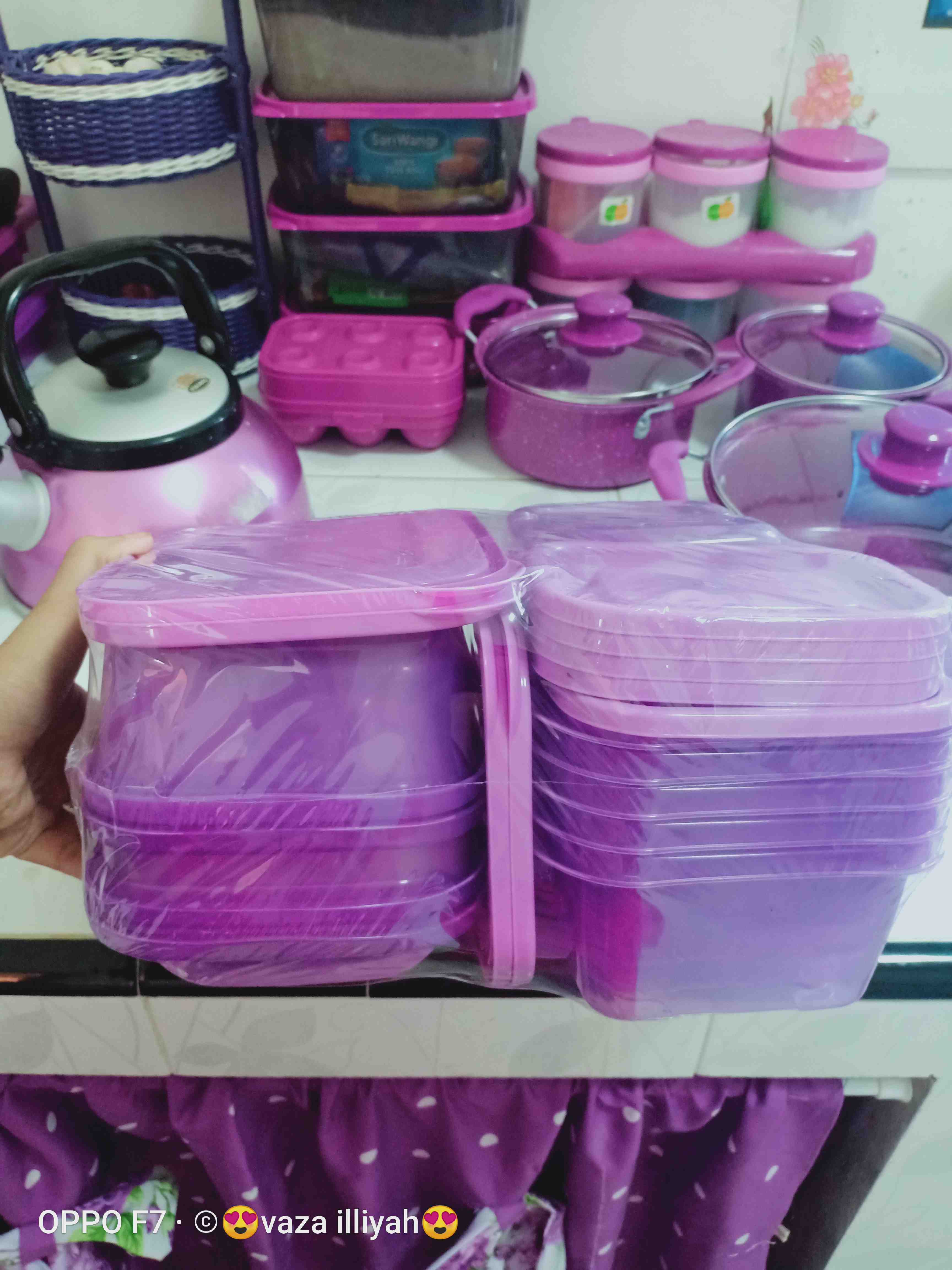 Technoplast Kotak Penyimpanan Serbaguna 1 Set  Azumi Set Of 18 Murah