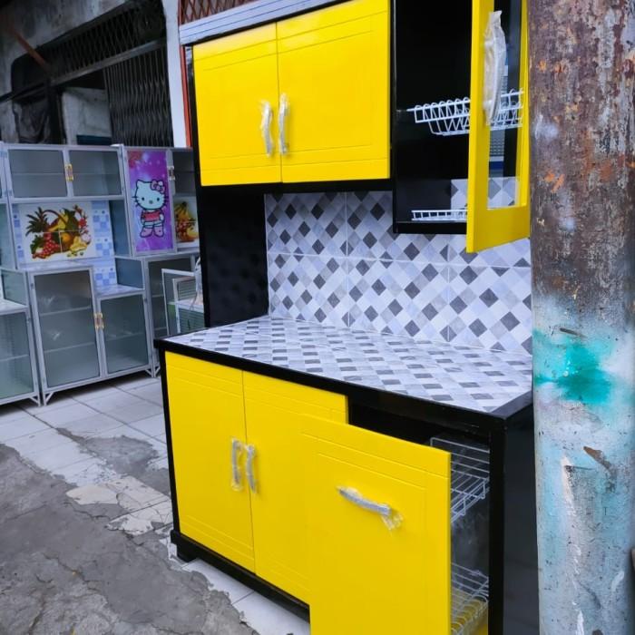 Lemari Sayur 3 pintu Lemari makan kayu