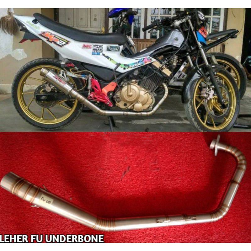 Header Leheran Ngaceng Satria F/Fu, Satria Injek/Fi,Pipa Semi ngaceng, leheran UB
