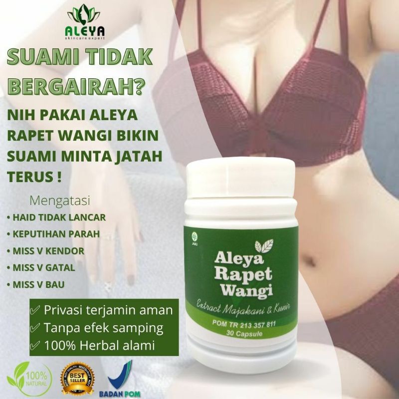 aleya rapet wangi obat keputihan miss v obat ampuh virgin BPOM
