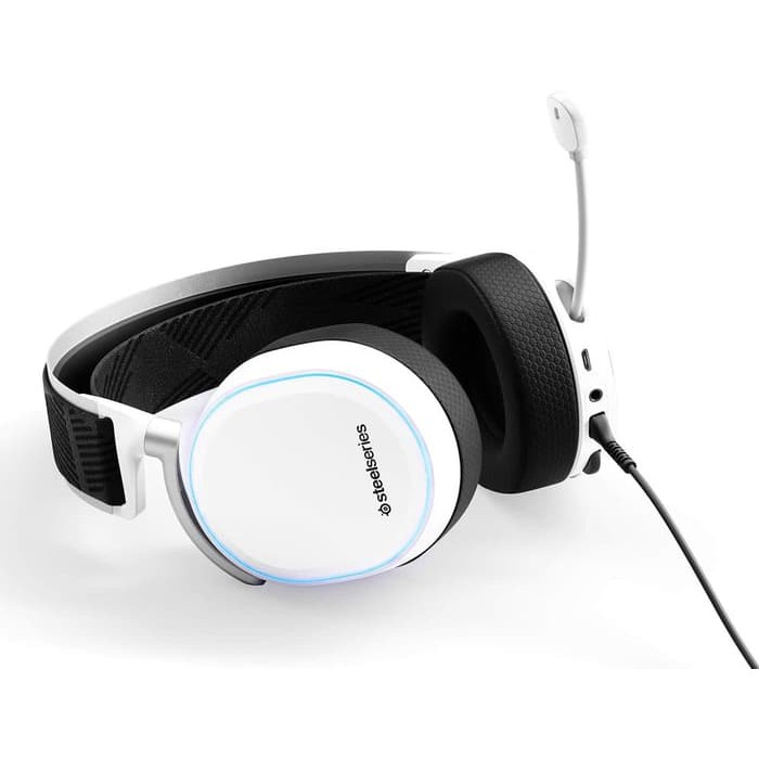 Steelseries Arctis Pro RGB + GAME DAC / GAMEDAC - White