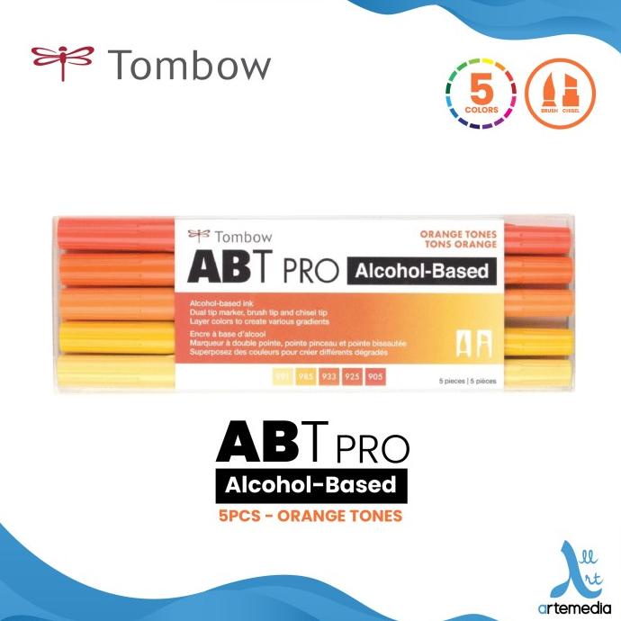 

[[COD]] Brush Pen Tombow ABT PRO Orange Tones Dual Marker PRODUK TERBATAS Kode 1059