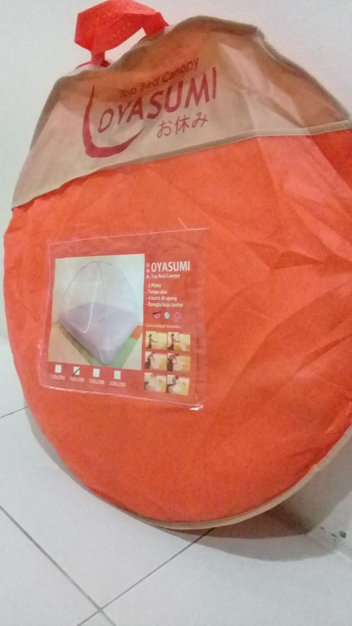 Kelambu Lipat Dewasa Anti Nyamuk! Klambu Tenda Kanopi 160 180x200, 200x200 200 Oyasumi Lipat Korea