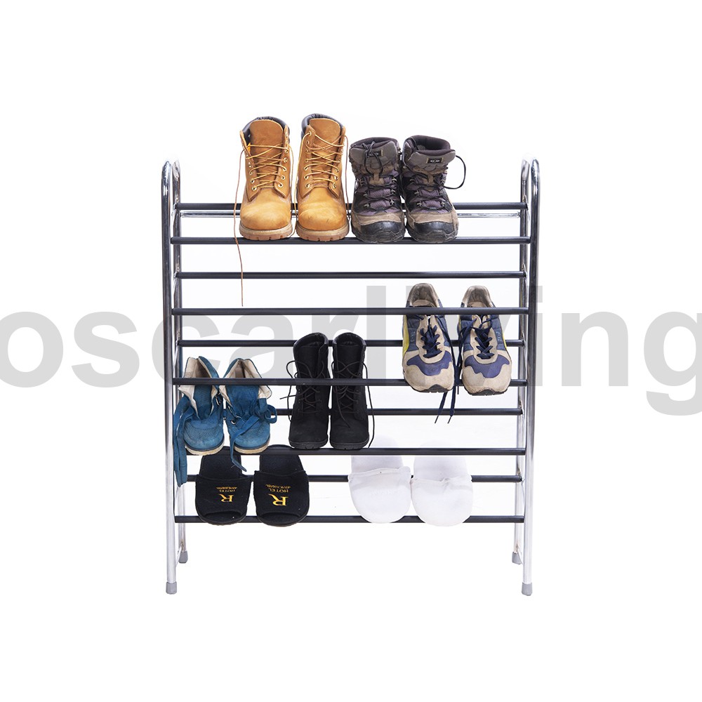 Sapporo Rs 520 Rak Sepatu Chrome Shoes Rack Shopee Indonesia