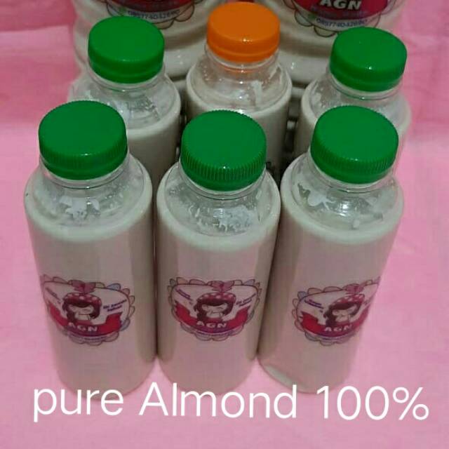 

250 ml SUSU ALMOND 100% AGN HOMEMADE