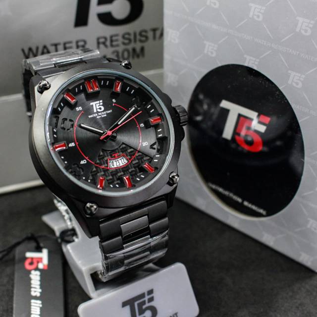 T5 tipe 3557 original jam tangan pria