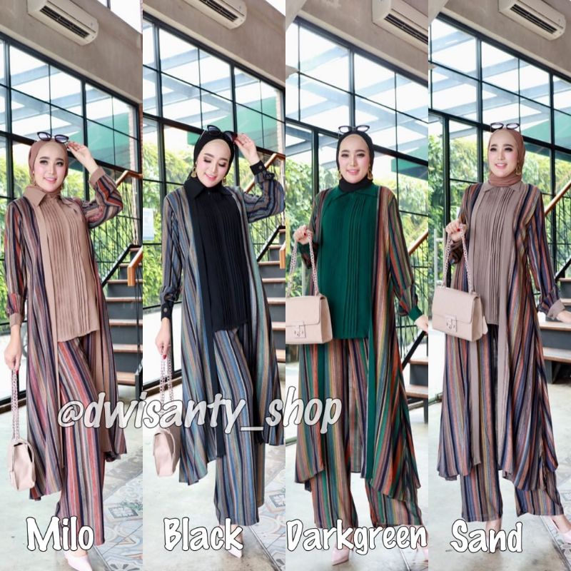 (COD) SETELAN CELANA FEYZA 3IN 1 VOL 2 ORI GLZ/ FEYZHA 2 SET (AF) (Af)