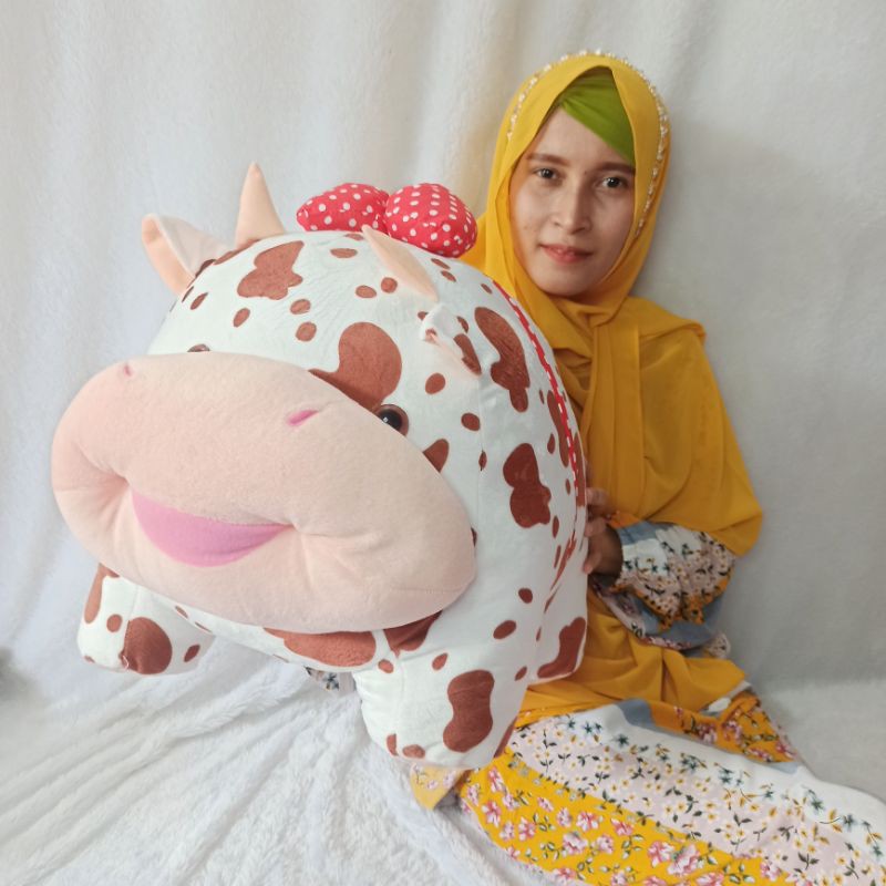 boneka sapi MOTIF Jumbo murah